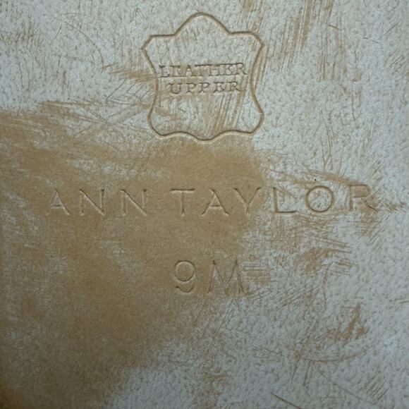 Ann Taylor Python Snake Print Pumps Women’s 9 Leather Low Kitten Heel - Picture 8 of 8